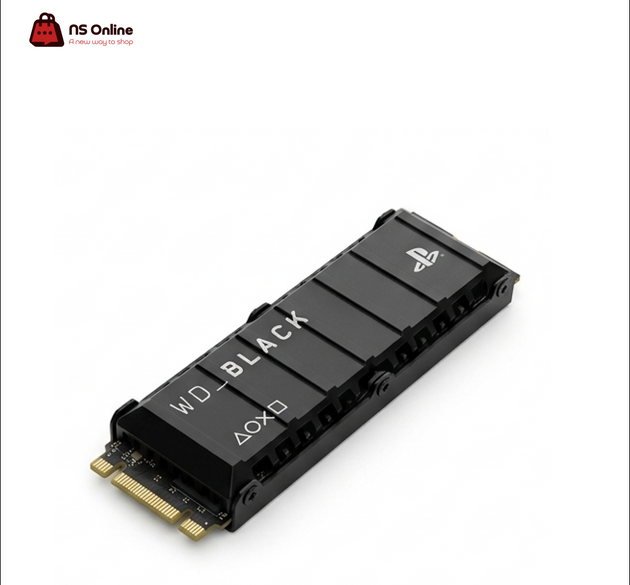 WD_BLACK SN850P 1TB NVMe SSD for PS5 | Officially Licensed M.2 Solid State Drive | Built-in Premium Low-Profile Heatsink | Ultra-Fast Gen4 PCIe Technology up to 7300MB/s | PlayStation 5 Storage Expansion