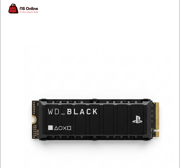 WD_BLACK SN850P 1TB NVMe SSD for PS5 | Officially Licensed M.2 Solid State Drive | Built-in Premium Low-Profile Heatsink | Ultra-Fast Gen4 PCIe Technology up to 7300MB/s | PlayStation 5 Storage Expansion