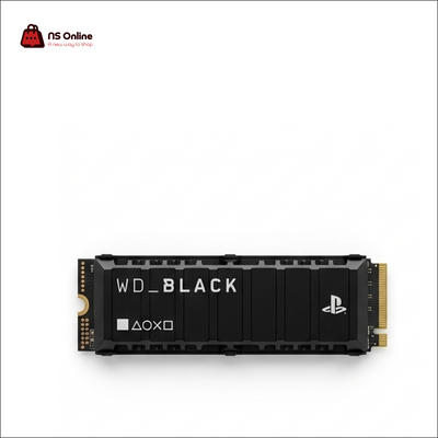 WD_BLACK SN850P 1TB NVMe SSD for PS5 | Officially Licensed M.2 Solid State Drive | Built-in Premium Low-Profile Heatsink | Ultra-Fast Gen4 PCIe Technology up to 7300MB/s | PlayStation 5 Storage Expansion
