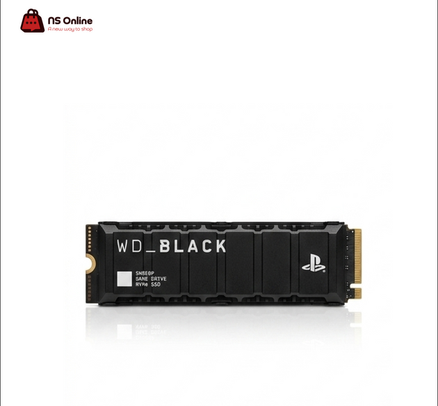 WD_BLACK SN850P 2TB NVMe SSD for PS5 | Officially Licensed M.2 Solid State Drive | Built-in Premium Low-Profile Heatsink | Ultra-Fast Gen4 PCIe Technology up to 7300MB/s | PlayStation 5 Storage Expansion