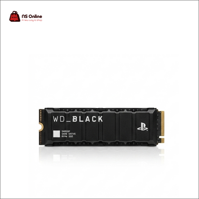WD_BLACK SN850P 2TB NVMe SSD for PS5 | Officially Licensed M.2 Solid State Drive | Built-in Premium Low-Profile Heatsink | Ultra-Fast Gen4 PCIe Technology up to 7300MB/s | PlayStation 5 Storage Expansion