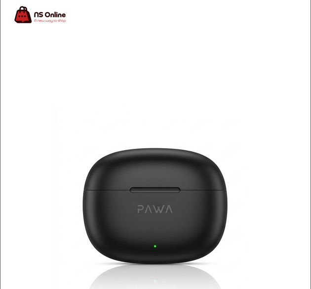 Pawa Savvy True Wireless Earbuds | Bluetooth Gaming & Music In-Ear Headphones | 15 Hours Total Playtime, Premium Compact Charging Case & Smart Touch Controls