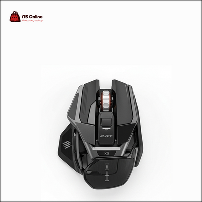 Mad Catz R.A.T. PRO X3 Supreme Modular Gaming Mouse | Ultimate Esports Optical Mouse with Magnesium Alloy Frame, Customizable Palm/Thumb Rests & Onboard Profile Storage