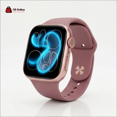 Porodo Lifestyle AeroFit II 2.01" Smart Watch | Bluetooth Calls & Music, 23 Sports Modes, Comprehensive Health Suite with SpO2 & Menstrual Cycle, IP65 & Wireless Charging (Black, Rose Gold, White)