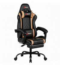 DEEP Furniture Massage Gaming Chair - Brown