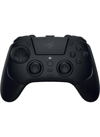Razer Raiju V3 Pro Wireless Esports Controller for PlayStation 5 & PC: 4 Removable Mouse Click Back Buttons & 2 Claw Grip Bumpers, Symmetrical TMR Thumbsticks, Razer Pro HyperTriggers - Black