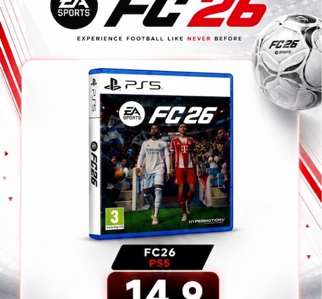 EA SPORTS FC 26 for PlayStation 5 | Standard Edition | Next-Gen Football Realism | HyperMotionV Technology | Play as Global Stars | Advanced Ultimate Team, Career Mode & Clubs | PS5 Next-Gen Optimized