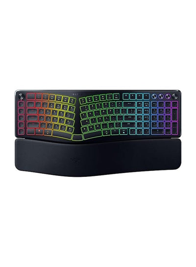 Razer Pro Type Ergo Wireless Split Ergonomic RGB Keyboard Black
