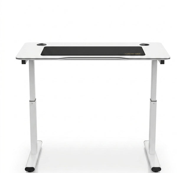 Cyberhub Pro Ergonomic RGB Gaming Desk – Carbon Fiber Surface