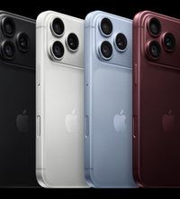Apple iPhone 18 Pro - official colour lineup: black, silver, glacier, burgundy - SKU 200010
