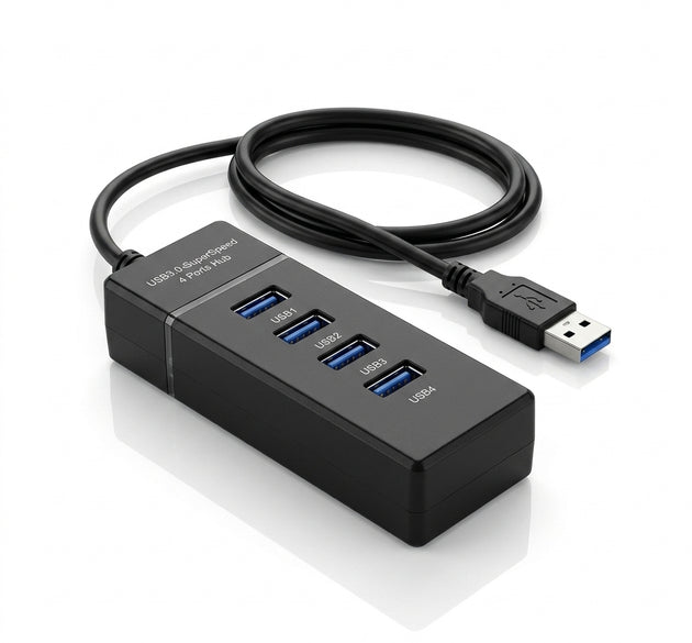موزع USB 3.0 بأربع منافذ