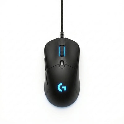 Logitech G407 High-Performance Gaming Mouse | High-Precision Optical Sensor, LIGHTSYNC RGB, Ergonomic Design & Programmable Buttons (Black)