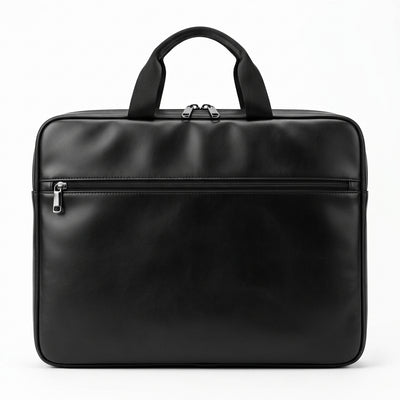 PAWA Lite 13" Protective Laptop Sleeve Case with Carrying Handles & External Zipper Pocket (Black)