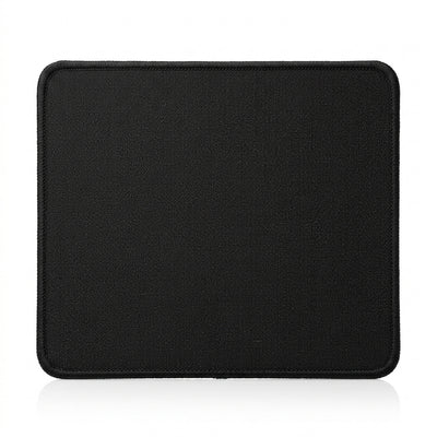 One2 Ultimate-BOX X-3 Thick Plain Mouse Pad – Premium Natural Rubber Anti-Slip Base with Stitched Edges for Gaming & Office (Black)