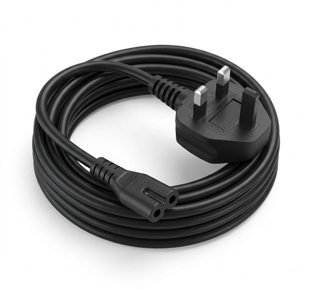 Official Sony PlayStation AC Power Cable – Original 2-Prong Figure-8 Power Cord Wire for PlayStation 5