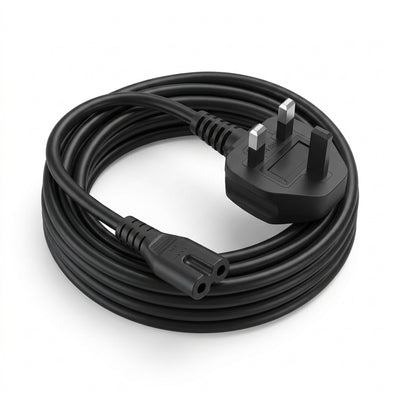 Official Sony PlayStation AC Power Cable – Original 2-Prong Figure-8 Power Cord Wire for PlayStation 5