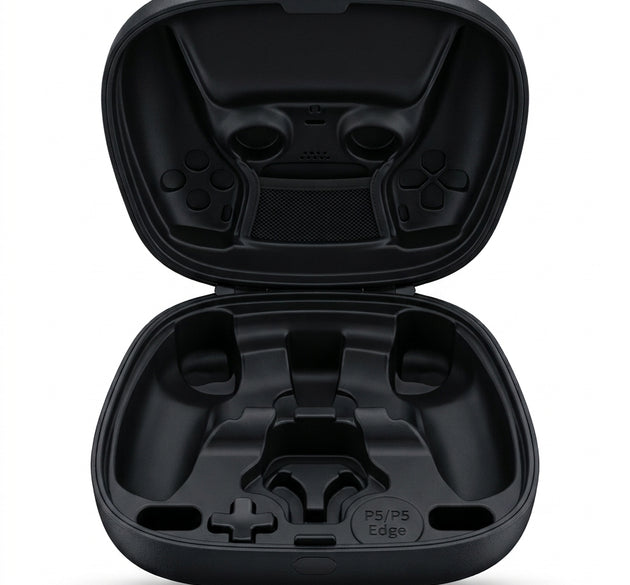 JYS Hard Shell Portable Carrying Case for PS5 Controllers | Travel Storage Bag