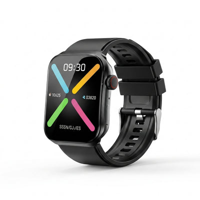 PAWA Glory 2.09" HD Smartwatch | Bluetooth Calling, BT Music, Custom Watch Faces, Zinc Alloy Body & Dual Straps Included
