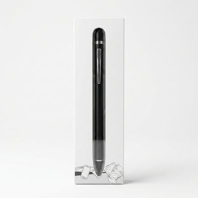 Universal Digital Stylus Pen – Active Capacitive Pencil with Superfine Nib for Touch Screen Tablets & Smartphones (Black)
