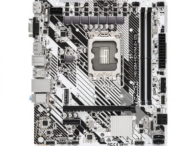 لوحة الأم ASRock H610M-HDV/M.2+D5 | معالج Intel LGA1700 ذاكرة DDR5