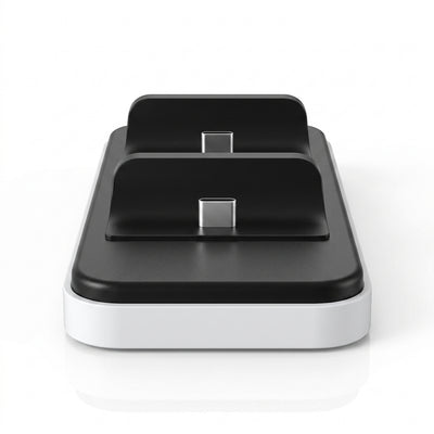 Deadskull Dual Controller Fast Charging Dock for PS5 & PS5 Slim (Model: DS-463) | DualSense & DualSense Edge Charger Station, Dual LED Indicator Lights, Drop-In Click Design & Smart Safety Protection
