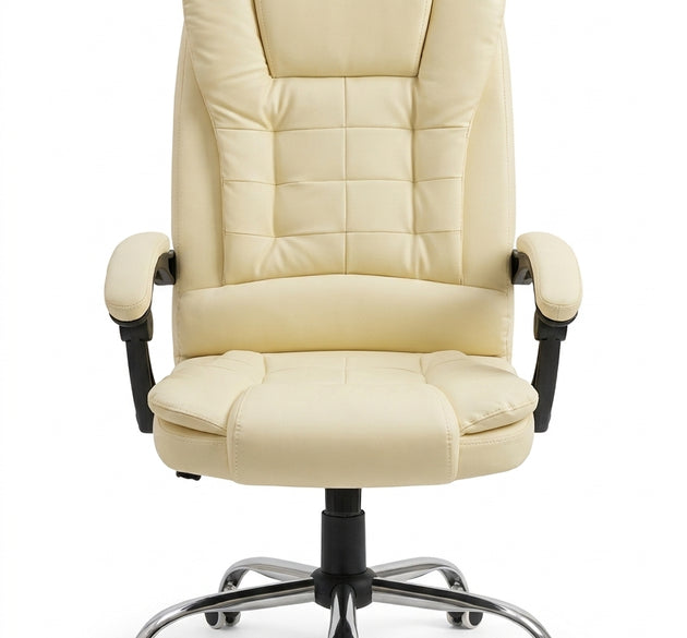 Executive Ergonomic PU Leather Office Chair – High-Back Desk Chair