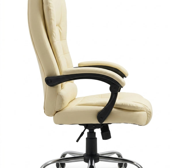 Executive Ergonomic PU Leather Office Chair – High-Back Desk Chair