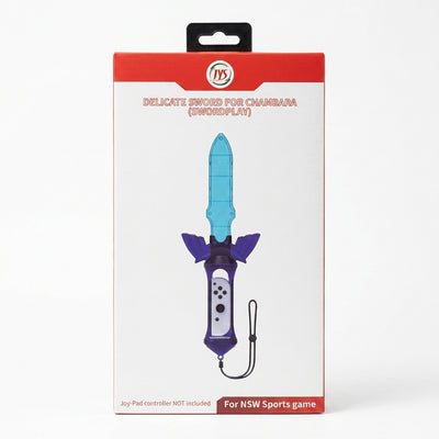 JYS Delicate Sword Accessory for Nintendo Switch (NSW) Joy-Con – Chambara Swordplay Grip for Switch Sports & The Legend of Zelda