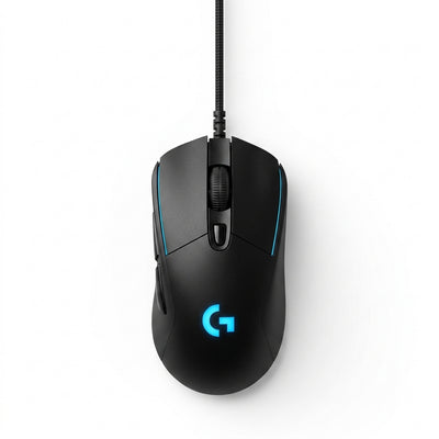 Logitech G403 HERO Gaming Mouse | HERO 25K Sensor, LIGHTSYNC RGB, 10g Removable Weight & 6 Programmable Buttons (Black)