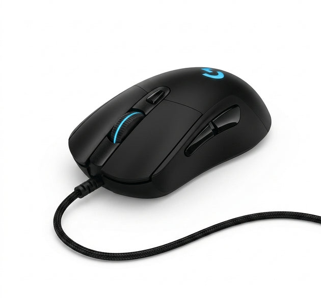 Logitech G403 HERO Gaming Mouse | HERO 25K Sensor, LIGHTSYNC RGB, 10g Removable Weight & 6 Programmable Buttons (Black)