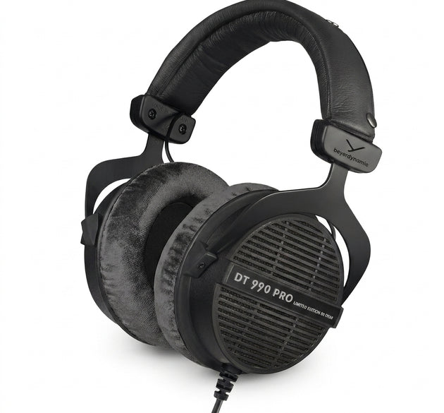 Beyerdynamic DT 990 PRO Studio Headphones (250 Ohm) | Open-Back Over-Ear Reference Monitor for Mixing, Mastering & Gaming | Wide Soundstage, Detailed Highs, Soft Velour Earpads & 3.5mm/6.35mm Jack
