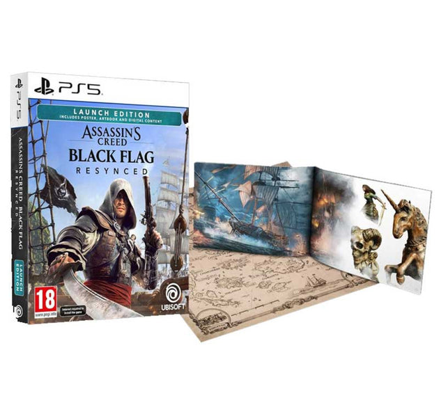 Assasins Creed Black Flag Launch Edition | Exclusive for PlayStation 5 | CD