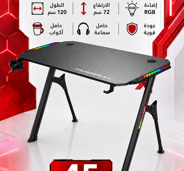 Gaming Desk DEADSKULL