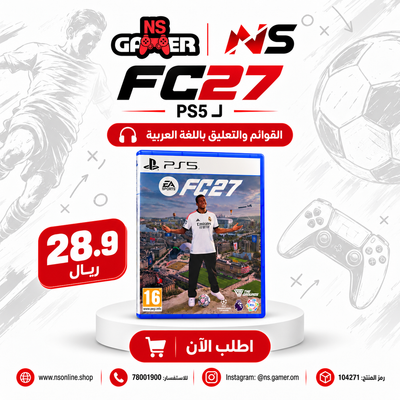 EA SPORTS FC 27 for PlayStation 5 | Standard Edition | Next-Gen Football Realism | HyperMotionV Technology | Play as Global Stars | Advanced Ultimate Team, Career Mode & Clubs | PS5 Next-Gen Optimized