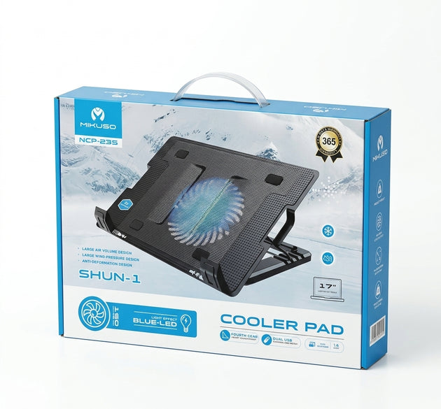 MIKUSO SHUN-1 NCP-235 Laptop Cooler Pad – 17