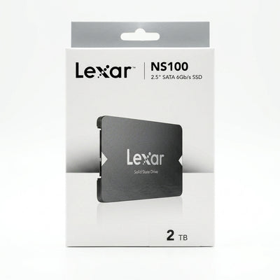 Lexar NS100 2TB 2.5" SATA III (6Gb/s) Internal Solid State Drive (SSD) – High-Speed PC & Laptop Storage Upgrade (Compatible with External Enclosures for PS5, PlayStation 5 & Nintendo Switch NSW)