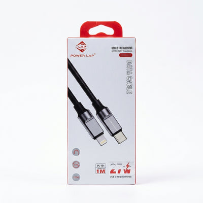 Power Lap PL-831-C 3.1A Super Fast Charging USB-A to Type-C Data Cable (100cm) – Resilient Braided Power Cord Compatible with PS5, PlayStation 5, and Nintendo Switch (NSW)