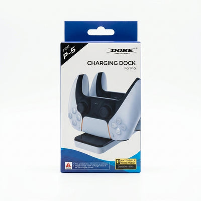 DOBE Dual USB Fast Charging Dock Station for PS5 DualSense