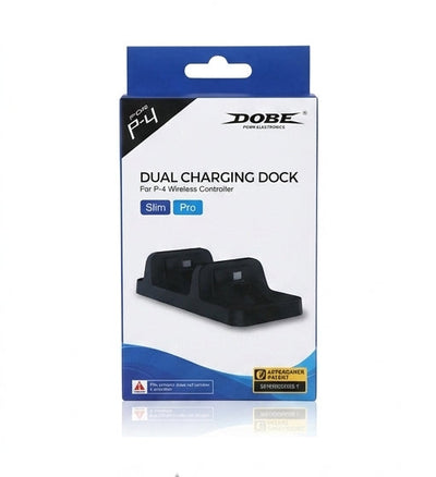 DOBE PS4 Dual Controller Charging Dock – Fast Charger Station for DualShock 4 | Playstation 4