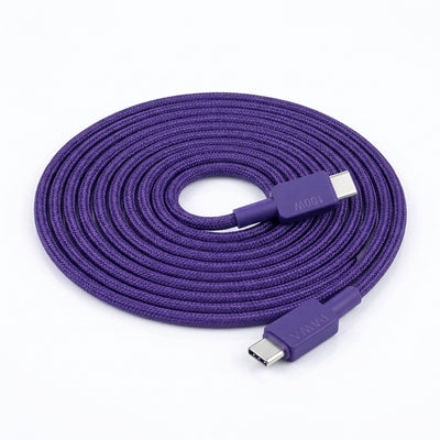 PAWA El Caro Series 100W USB-C to USB-C Cable (1.2m) | Premium Nylon Braided Fast Charging & Sync Cord for MacBook, iPad, PC & Android