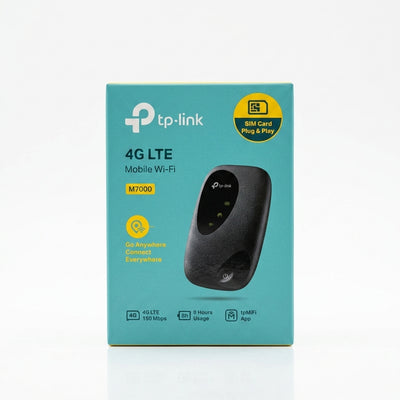 TP-Link M7000 4G LTE Mobile Wi-Fi Router – Portable Travel Hotspot with SIM Card Plug & Play (Connect Your PS5, PlayStation 5, and Nintendo Switch Anywhere)