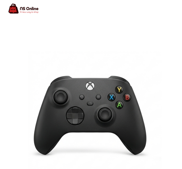 Official Xbox Wireless Controller for Xbox Series X|S, Xbox One & PC | Carbon Black / Robot White | Textured Grip & Hybrid D-Pad | 40-Hour Battery Life | Dedicated Share Button