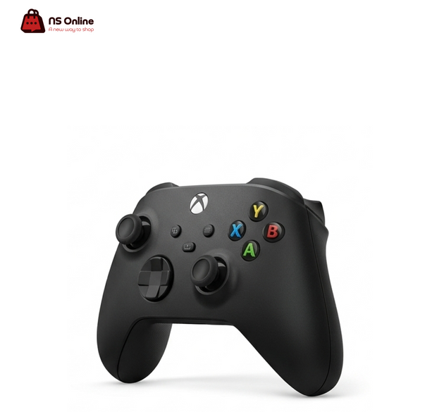 Official Xbox Wireless Controller for Xbox Series X|S, Xbox One & PC | Carbon Black / Robot White | Textured Grip & Hybrid D-Pad | 40-Hour Battery Life | Dedicated Share Button
