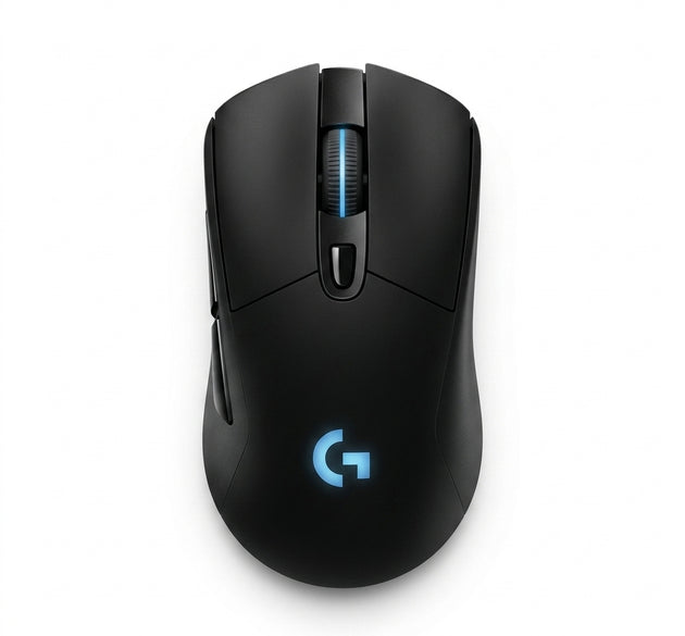 Logitech G707 Wireless Gaming Mouse | Ergonomic LIGHTSPEED Wireless & Bluetooth Rechargeable Gaming Mouse with Silent Switches & RGB (Black)