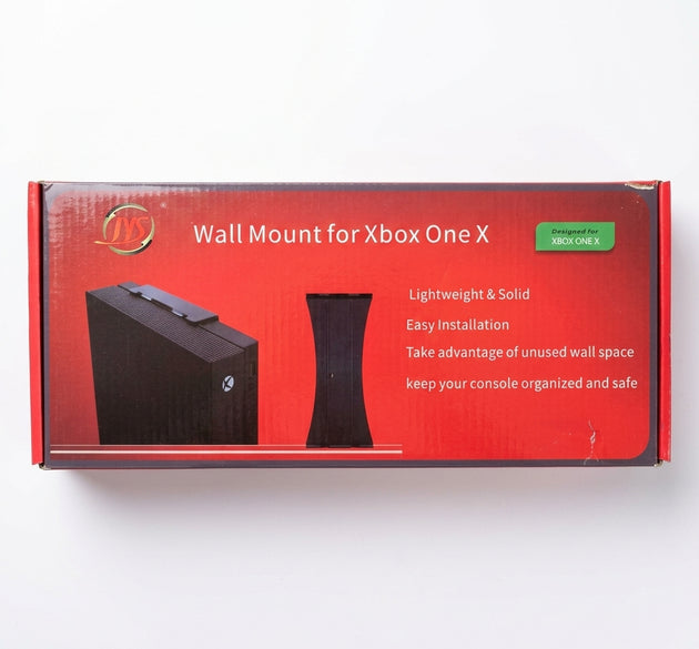 JYS Lightweight & Solid Wall Mount for Xbox One X – Space-Saving Console Bracket (Enhance Your PS5, PlayStation 5, and Nintendo Switch (NSW) Gaming Setup)