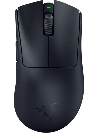 Razer DeathAdder V3 Pro Ultra-lightweight with Advanced Ergonomic Shape, High-Class Accuracy Focus Pro 30K Optical Sensor, 3rd Generation Optical Gaming Mouse - Black