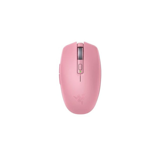 Razer Orochi V2 Mobile Wireless Gaming Mouse - 5G Advanced 18K DPI Optical Sensor, Mechanical Mouse Switches, 2 Wireless Modes, Ultra-Lightweight, up to 950hrs Battery Life - Quartz Pink