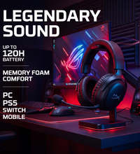 HyperX Cloud III S Wireless - legendary sound gaming setup - SKU 104144