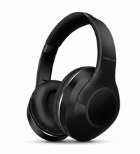 Power Lap M3 Stereo Wireless Headset Black - front view - SKU 103654