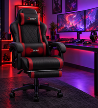 DEEP Furniture Massage Gaming Chair - gaming room setup